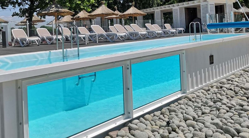 Piscina in container 12 m x 2,8 m