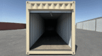 Container di stoccaggio da 30 piedi (revisionato) con serranda avvolgibile - immagine 8
