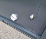 Container sanitario SCDD RAL 7016 Grigio antracite | A 2350 x L 2400 x P 1250 mm | 2 porte | con doccia - immagine 5