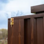 Container effetto legno 3 x 2 metri – con doppia porta sul lato lungo - immagine 5